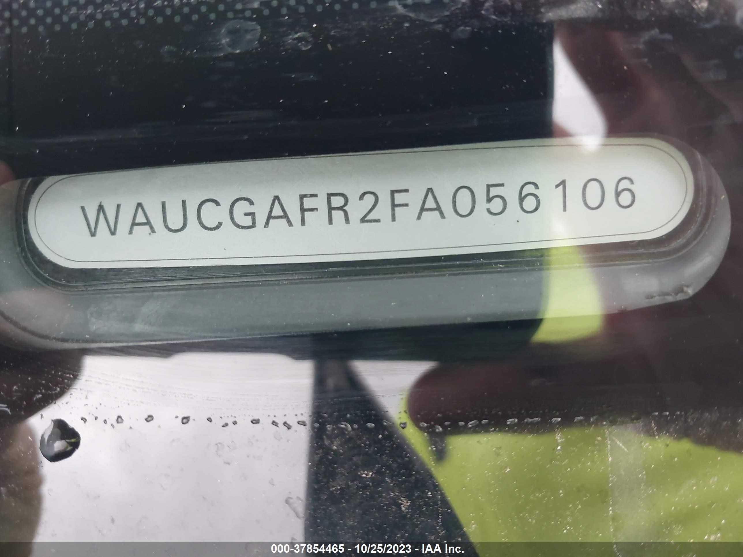 WAUCGAFR2FA056106  - AUDI S5  2015 IMG - 8