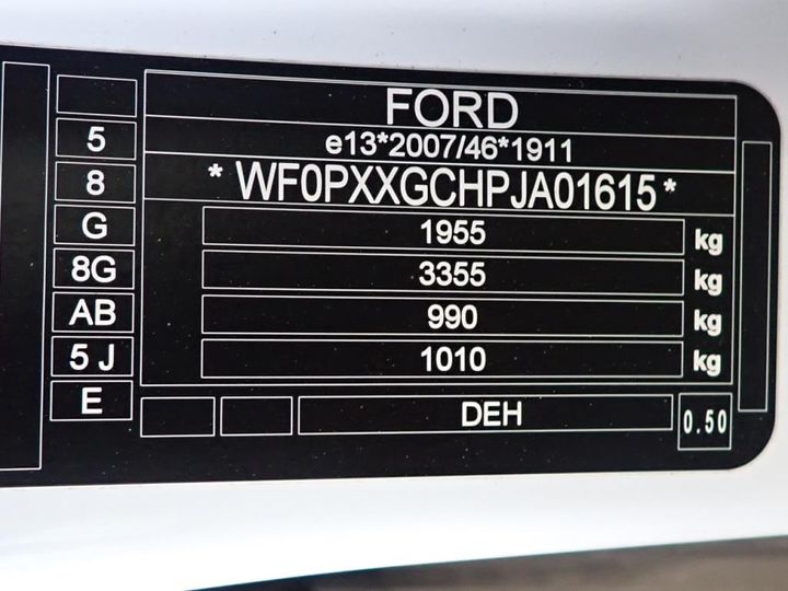 WF0PXXGCHPJA01615  - FORD FOCUS SW  2018 IMG - 15