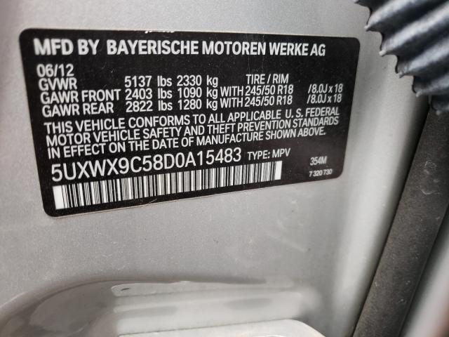 5UXWX9C58D0A15483 CA9507IH - BMW X3  2012 IMG - 9