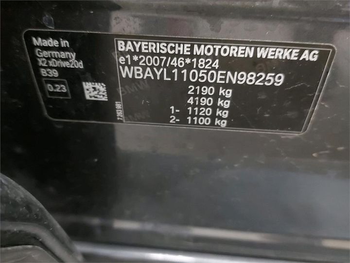 WBAYL11050EN98259  - BMW X2  2019 IMG - 6