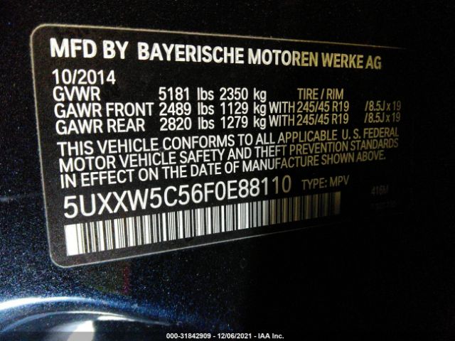5UXXW5C56F0E88110 BT2070CX - BMW X4  2014 IMG - 8