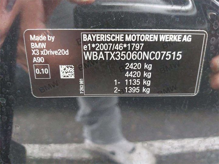 WBATX35060NC07515  - BMW X3  2018 IMG - 8