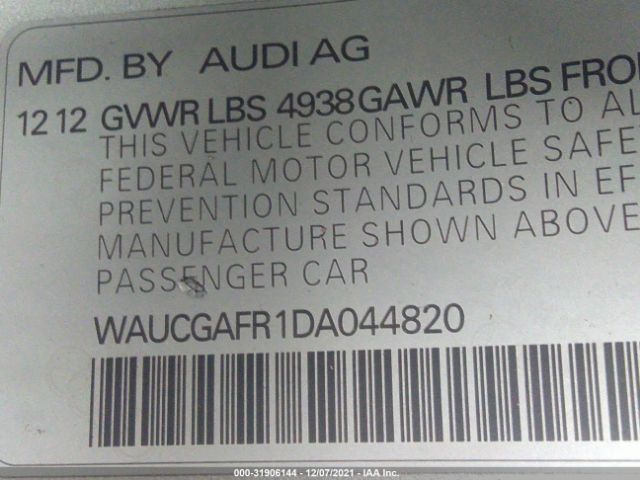 WAUCGAFR1DA044820  - AUDI S5  2013 IMG - 8