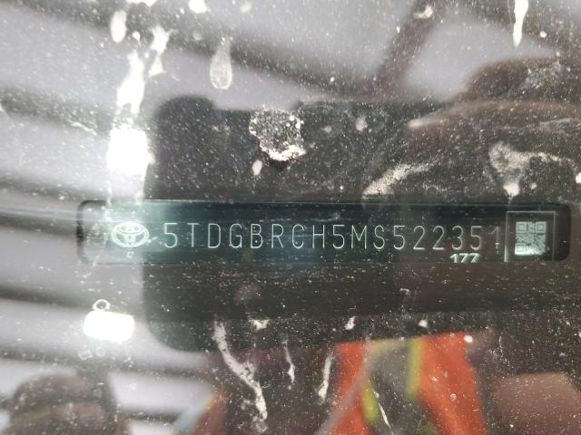5TDGBRCH5MS522351  - TOYOTA HIGHLANDER  2021 IMG - 12